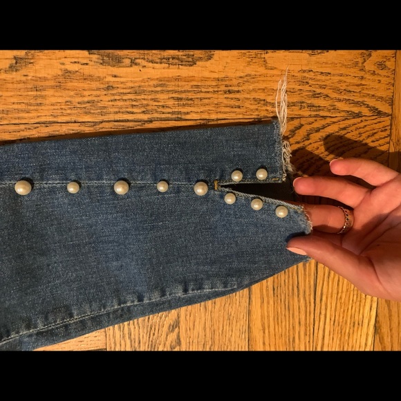 Bedded Zara jeans - Picture 3 of 5